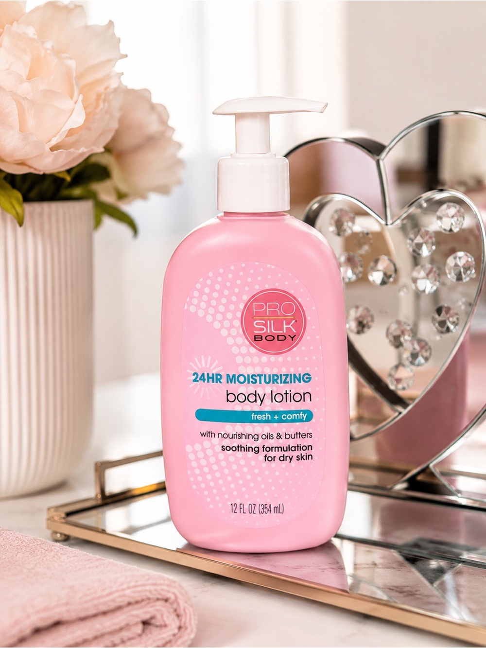 24HR Moisturizing Body Lotion - Pink